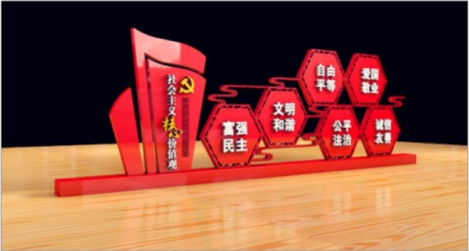 社会核心价值观宣传栏(图10)